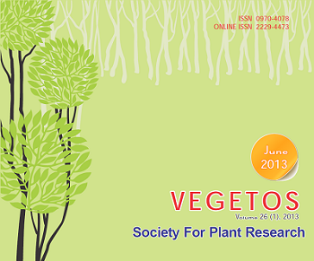 vegetos Volume 26, Issue 1, Mar 2013