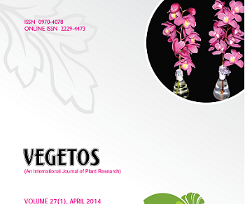 vegetos Volume 27, Issue 1, Mar 2014